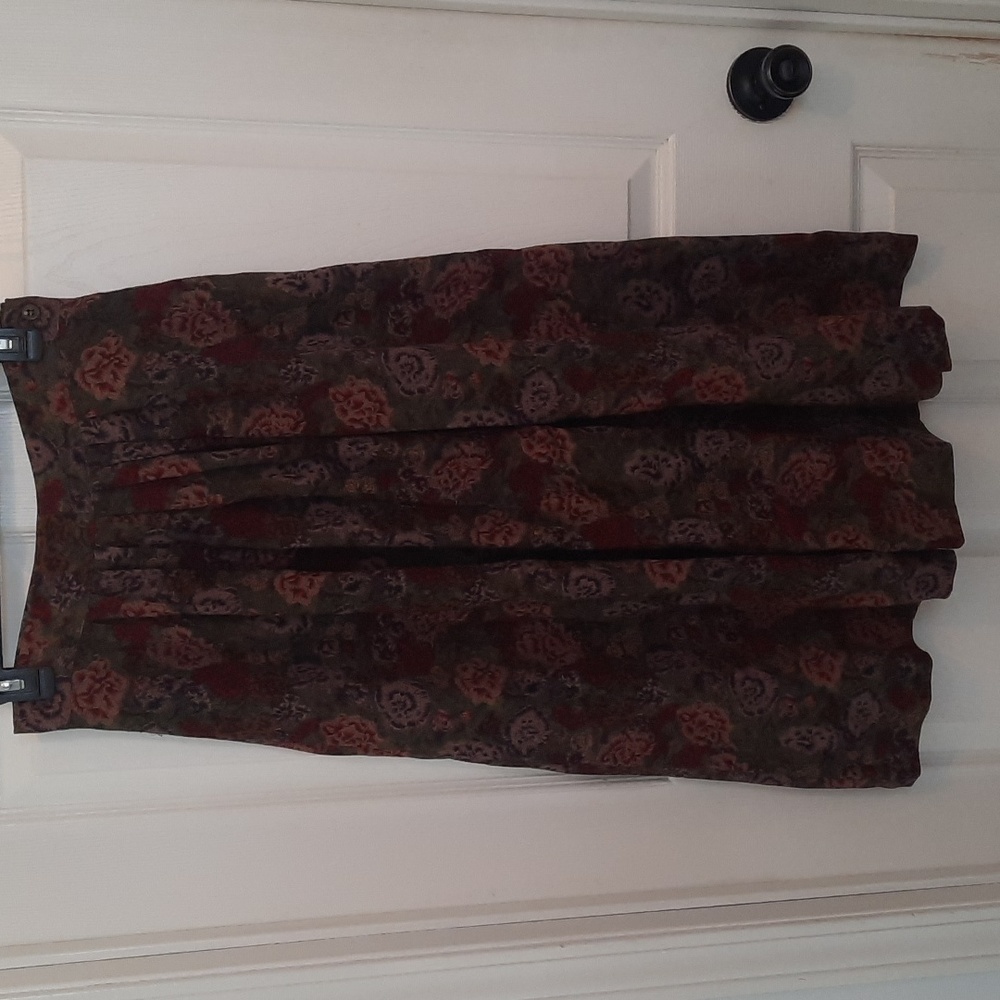 Vintage 70s Floral Skirt